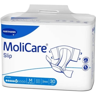 Slip pentru incontinenta MoliCare Extra Plus, 6 picaturi, marime M, 30 bucati, Hartmann