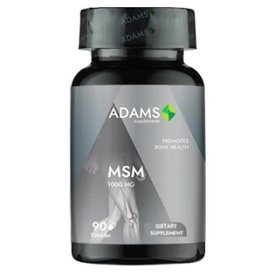 MSM 1000 mg, 90 capsule, Adams Supplements