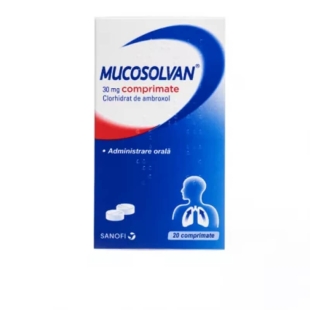 Mucosolvan, 30 mg, 20 comprimate, Sanofi