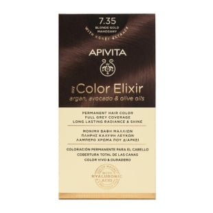 My Color Elixir vopsea par N7.35, 155ml, Apivita