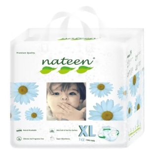 Scutece hipoalergenice nr. 5, 12-25 kg, Premium Line 3D Flex & Fit, 14 bucati, Nateen