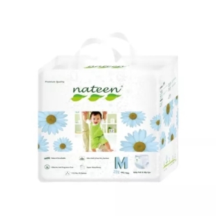 Scutece Pants hipoalergenice nr. 3, 6-11 kg, Premium Line 3D Flex & Fit, 20 bucati, Nateen