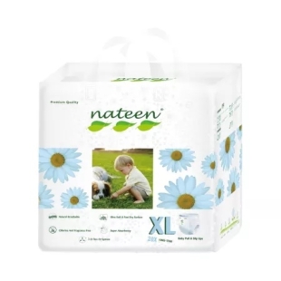 Scutece Pants hipoalergenice nr. 5, 12-17 kg, Premium Line 3D Flex & Fit, 20 bucati, Nateen