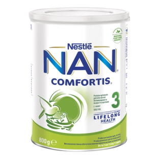 Nestle - Nan 3 Comfortis lapte praf pentru copii de la 12 luni 800g