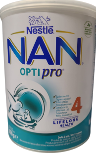 Nestle - Nan 4 Optipro lapte praf pentru copii de la 2 ani 800g
