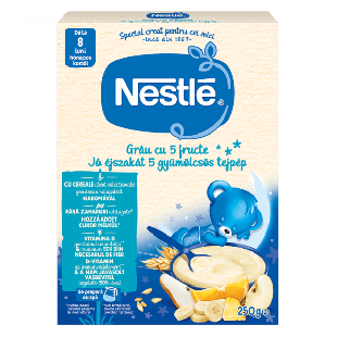 Nestle - Cereale somn usor cu grau si 5 fructe 250g