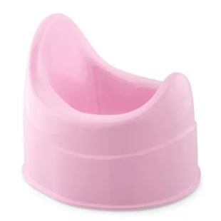 Olita anatomica din plastic reciclat +18 luni, roz, Chicco