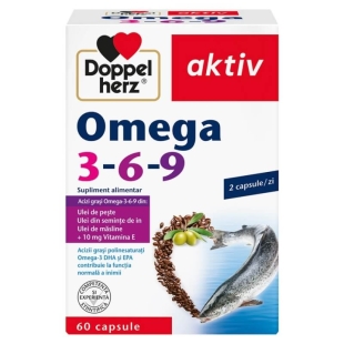 Aktiv Omega 3-6-9, 60 capsule, Doppelherz