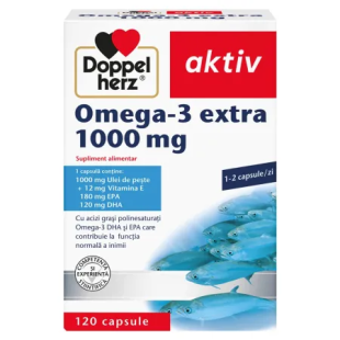 Aktiv Omega 3 Extra, 1000mg 120caps, Doppelherz