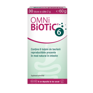 Omni-Biotic 6, 60 g, Institut Allergosan