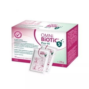 Omni-Biotic Pro-Vi 5, 14 plicuri, Institut Allergosan