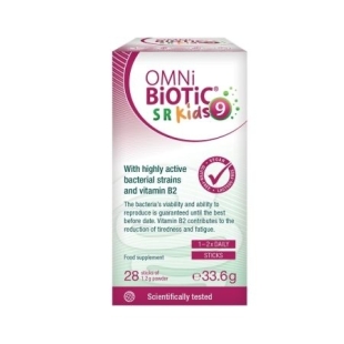Omni-Biotic Stress Repair 9 Kids, 28 stickuri, Institut Allergosan