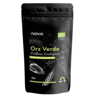Orz verde pulbere ecologica, 125 g, Niavis