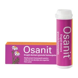 Granule homeopate pentru eruptii dentare Osanit, 7,5 g, Dr. A. & L. Schmidgall