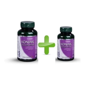 Pachet Konjak, 120 capsule + 40 capsule, DVR Pharm