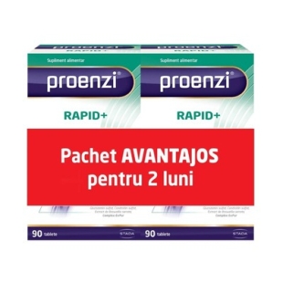 Pachet Proenzi Artrostop Rapid+, 180 tablete (90 + 90 tablete), Walmark