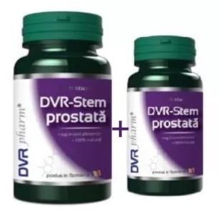 Pachet Stem Prostata, 60 + 30 capsule, DVR Pharm