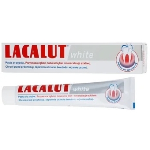 Pasta de dinti White, 75 ml, Lacalut