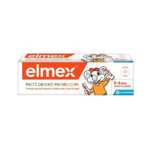 Pasta de dinti copii 0-6 ani, 50 ml, Elmex