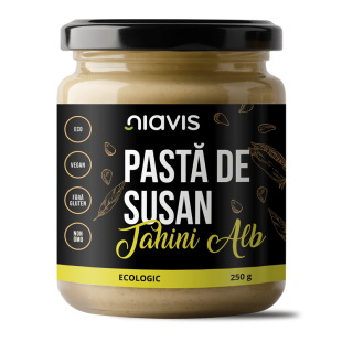 Pasta bio de susan (tahini alb), 250 g, Niavis