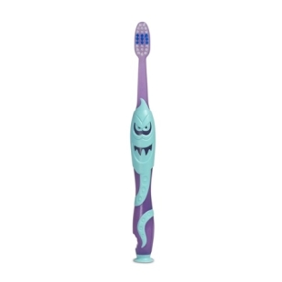 Periuta de dinti soft pentru copii 2-6 ani Kids, Monster, Elgydium