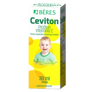 Picaturi Vitamina C Ceviton, 30 ml, Beres Pharmaceuticals