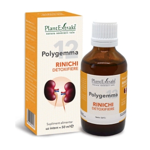 Plantextrakt - Polygemma Nr.12 (Rinichi detoxifiere) 50ml