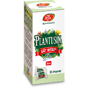 Plantusin gat iritat R64, 20 dropsuri, Fares