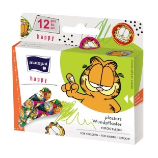 Plasturi pentru copii Happy, 12 bucati, Matopat