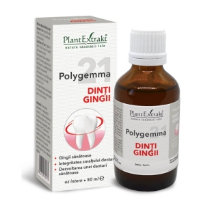 Polygemma 21, Dinti, Gingii, 50 ml, PlantExtrakt