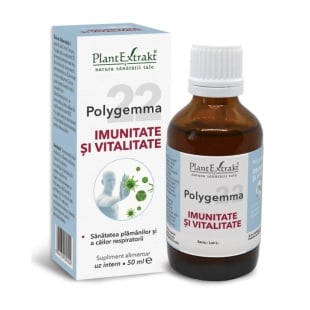 Polygemma 22, Imunitate si Vitalitate, 50 ml, PlantExtrakt