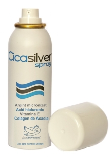 Spray cicatrizant CicaSilver, 125 ml, Sakura Italia