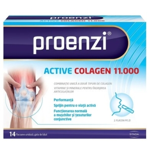 Proenzi Active Colagen 11000, 14 flacoane unidoza, Walmark