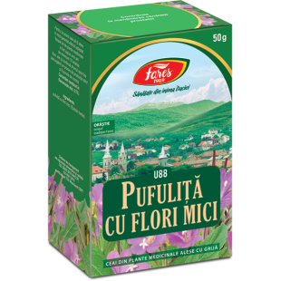 Ceai pufulita cu flori mici 50g, Fares