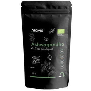 Ashwagandha pulbere ecologica, 125 g, Niavis