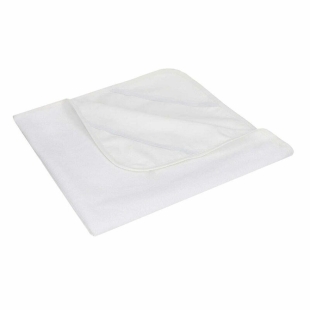 Qmini - Protectie impermeabila pentru patuturi 140x70 cm, Alb