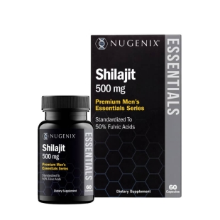 Rasina pura de Shilajit din Himalaya Nugenix, 60 capsule, GNC