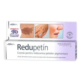 Crema pentru reducerea petelor pigmentare Redupetin, 20 ml, Zdrovit