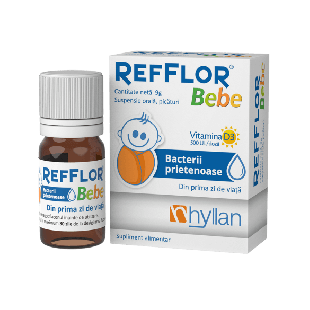 Refflor Bebe suspensie orala, 9 g, Hyllan