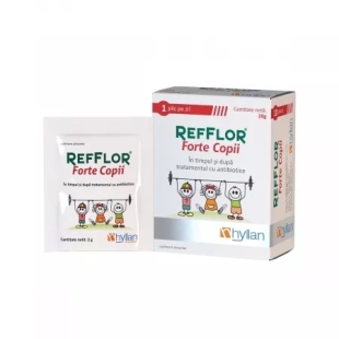 Refflor Forte pentru copii, 10 plicuri, Hyllan