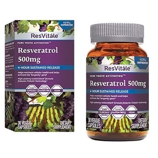 ResVitale - Resveratrol 500mg Quercetina 40mg 30cps
