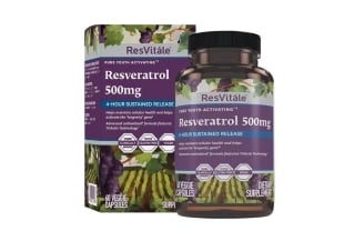 Resveratrol 500 mg si quercetina 40 mg, 60 capsule, ResVitale