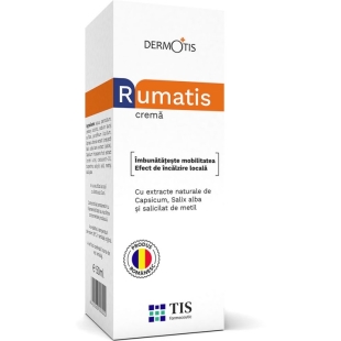 RumaTis crema relaxanta Dermotis, 50 ml, Tis Farmaceutic