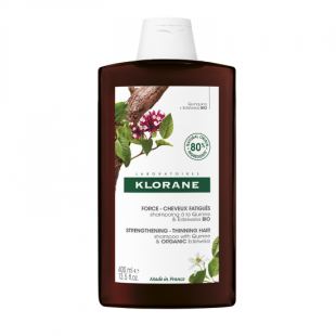 Klorane - Sampon chinina si floare de colt bio 400ml