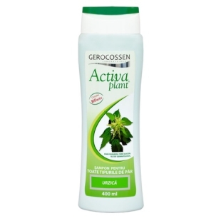Sampon pentru toate tipurile de par cu urzica Activa Plant, 400 ml, Gerocossen