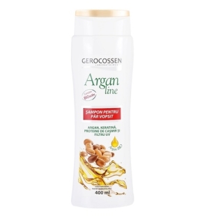 Sampon pentru par vopsit Argan Line, 400 ml, Gerocossen