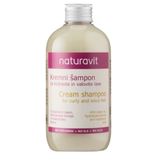 Sampon Pentru Par Cret Si Ondulat, 250 ml, Naturavit