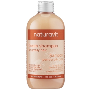 Sampon Pentru Par Gras, 250 ml, Naturavit