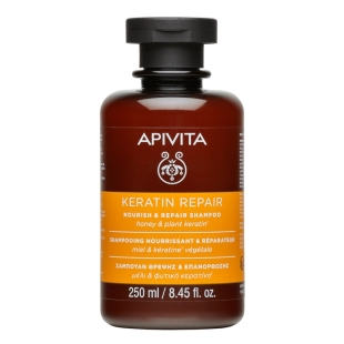Sampon reparator cu keratina, 250 ml, Apivita