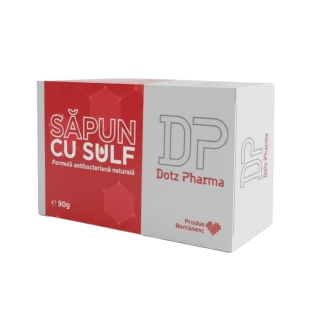 Sapun cu sulf, 90 ml, Dotz Pharma